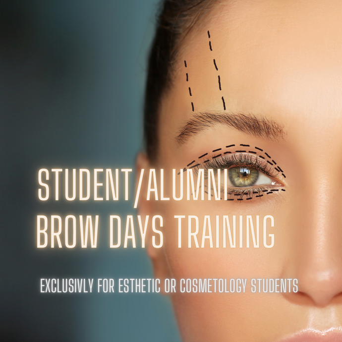 ESTHETIC ALUMNI/STUDENTS INTRO TO BROWS TRAINING ONLY
